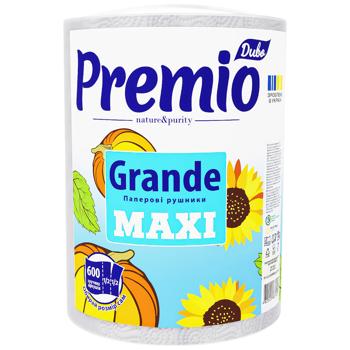 Рушники паперові Диво Premio Grande Maxi 2-шарові 1 рулон - купити, ціни на Cупермаркет "Харків" - фото 1