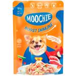 Вологий корм для собак Moochie Boost Immune Adult 85 г - качка