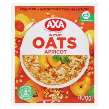 Каша овсяная АХАс курагой  быстрого приготовления 40г