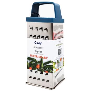 Терка Gustor Super Sharp чотиристороння 20см - купити, ціни на Таврія В - фото 1