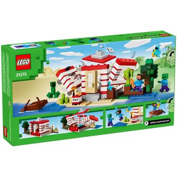 Конструктор Lego Minecraft Будинок з вибухівки в джунглях 21275