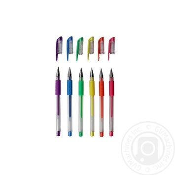 Auchan Neon Gel Pens Set 6pcs - buy, prices for Auchan - photo 2