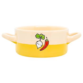 Soup Cup with 2 Handles 15x6cm assortment - buy, prices for ULTRAMARKET - photo 3