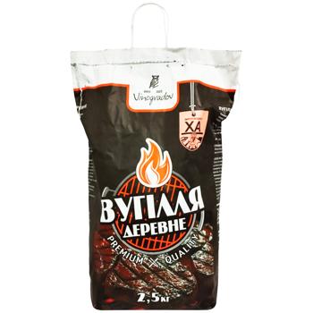 Vinogradov Charcoal 2.5kg - buy, prices for Supermarket "Kharkiv" - photo 1