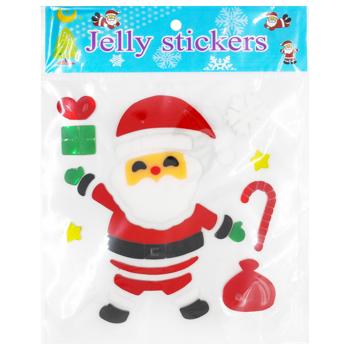 New Year's Silicone Stickers 20x20cm WGS-24100 - buy, prices for COSMOS - photo 2