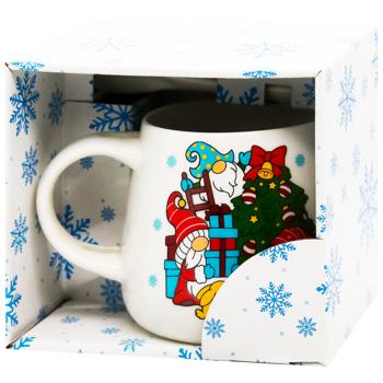 Galleryglass Merry Christmas Mug with Spoon 380ml - buy, prices for Auchan - photo 1