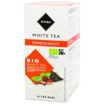Чай белый и зеленый Rioba Tea Moments Био с ароматом граната 1,75г*25шт