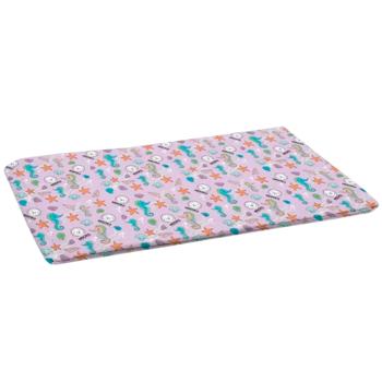 Пеленки для собак Misoko&Co Морские коньки многоразовые 2шт 80х140см розовый