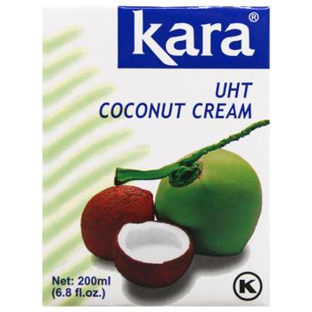 Сливки Kara кокосовые 24% 200мл - купить, цены на - фото 2