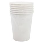 Ecofuture Disposable Paper Cups 340ml 6pcs White