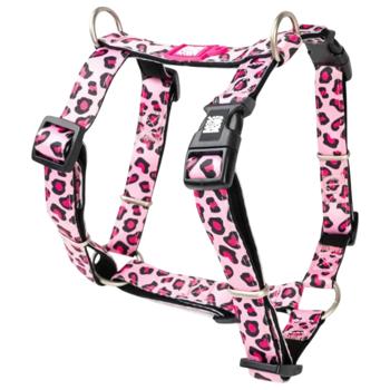 Max and Molly H-Harness Рожевий леопард шлея для собак 43-51 см - різнокольоровий - купити, ціни на MasterZoo - фото 2