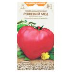 Насіння Семена Украины Томат низькорослий Рожевий мед 0,1г