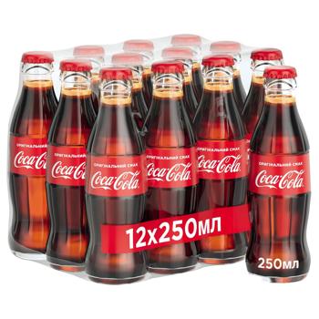 Coca-Cola Carbonated Drink 250ml - buy, prices for - photo 1