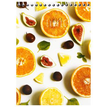 Arkush Citrus Notebook B7 64 sheets - buy, prices for MegaMarket - photo 1