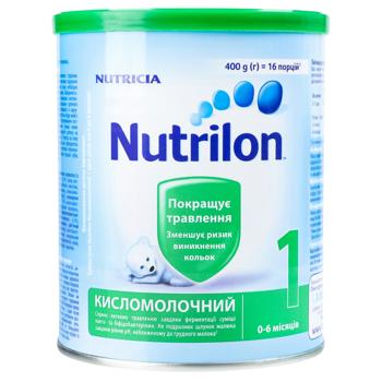 Nutricia Nutrilon 1 Sour Dry Milk Mixture for Children from Birth 400g - buy, prices for Tavria V - photo 1