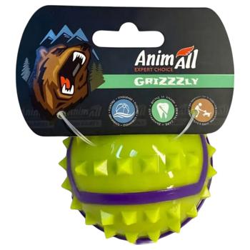 AnimAll GrizZzly іграшка для собак м'яч з шипами М - купить, цены на MasterZoo - фото 1