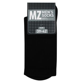 MZ Sport High Terry Ribbed Men's Socks s.39-42 Black - buy, prices for NOVUS - photo 1