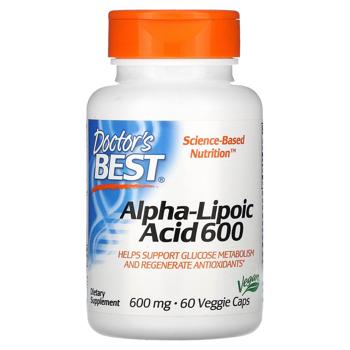 Doctor's Best Alpha-Lipoic Acid 600mg 60 capsules - buy, prices for Biotus - photo 1