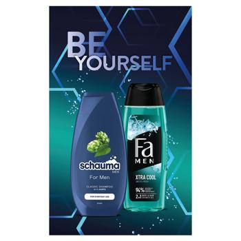 Набір подарунковий Шампунь Schauma Men 250мл + Гель для душу Fa Men Cool 250мл - купити, ціни на Auchan - фото 5