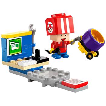 Конструктор Lego Super Mario Mario Kart Toad (Pit Crew) 30702 - купити, ціни на Auchan - фото 2