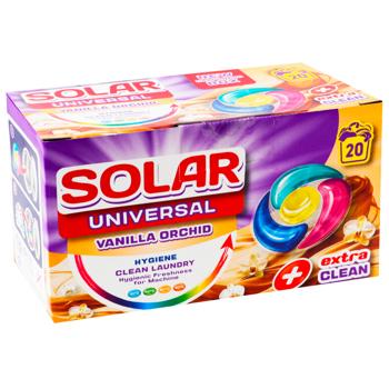 Solar Universal Vanilla Orchid Washing Capsules 20pcs - buy, prices for Supermarket "Kharkiv" - photo 3