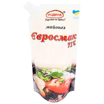 Rodyna Eurosmak Mayonnaise 71% 300g