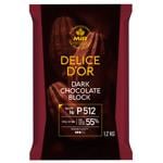 MiR Delice D'or Dark Chocolate Block P512 55% 1.2kg