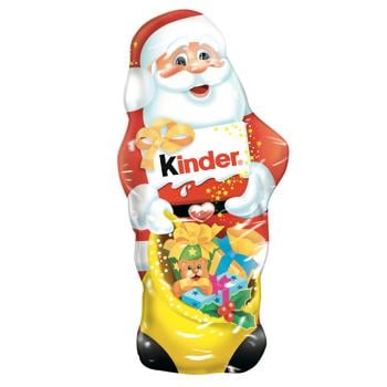 Kinder Santa Claus Chocolate Figure 110g - buy, prices for COSMOS - photo 1