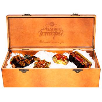 Rizdviani Istorii Festive Set of Christmas Tree Decorations - buy, prices for COSMOS - photo 1