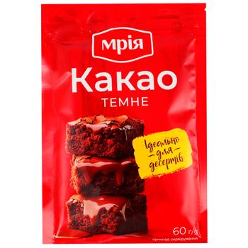 Какао-порошок Мрія 22% 60г - купить, цены на Торба - фото 1