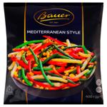 Смесь Bauer Средиземноморский микс овощной замороженный 400г