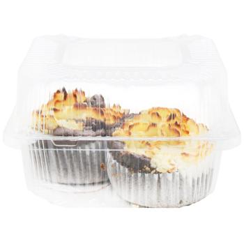 Auchan Curd Chocolate Muffin - buy, prices for Auchan - photo 2