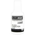 Buromax Jobmax Correction Fluid with Brush 20ml