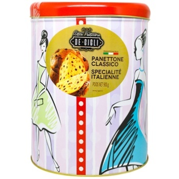 De Gigli Panetton Cake with Raisins and Orange 900g - buy, prices for METRO - photo 1