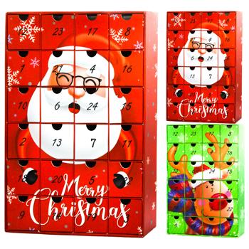 X-mas Advent Calendar 383x257x64mm in assortment (empty) - buy, prices for METRO - photo 1