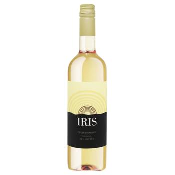 Вино Iris Chardonnay белое сухое 13,5% 0,75л - купить, цены на NOVUS - фото 1