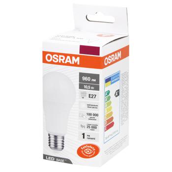 Лампа Osram LED A100 E27 4000K 10,5Вт - купити, ціни на NOVUS - фото 1