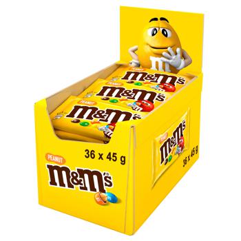 M&M's Dragees with Peanuts and Milk Chocolate 45g - buy, prices for COSMOS - photo 4