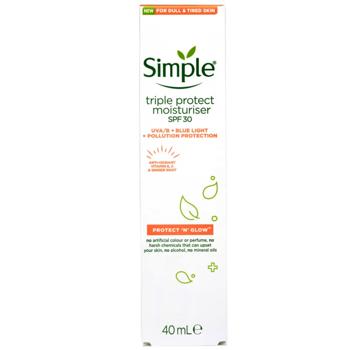 Face cream Simple 40ml Hungary - buy, prices for Auchan - photo 1