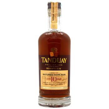 Tanduay Rum 10yo 40% 0.7l - buy, prices for Za Raz - photo 1
