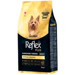 Корм сухий Reflex Plus Yorkshire Terrier Adult з куркою для собак породи йоркширський тер'єр 8кг