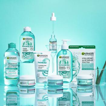 Пенка для умывания Garnier Skin Naturals Hyaluronic Aloe очищающая 150мл - купить, цены на МегаМаркет - фото 2