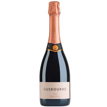 Вино игристое Gusbourne Rose розовое брют 12% 0,75л - купить, цены на WINETIME - фото 1