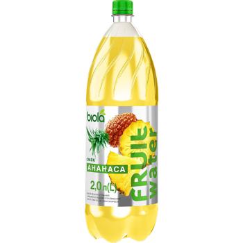 Biola Fruit Water Pineapple Flavor Juice Carbonated Drink 2l - buy, prices for Chudo Market - photo 2