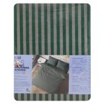 Lelit Green Stripe Double Bed Linen Set 70х70cm
