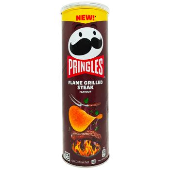 Чипсы Pringles вкус стейка на гриле 165г - купить, цены на Восторг - фото 1