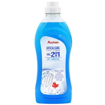 Гель проти накипу Auchan для пральних машин 750мл - купити, ціни на Auchan - фото 1