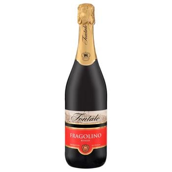 Fontale Fragolino Red Sweet Wine Drink 7% 0.75l - buy, prices for Tavria V - photo 1