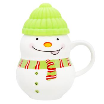 Snowman Mug in Assortment340ml 8030-291 - buy, prices for - photo 4