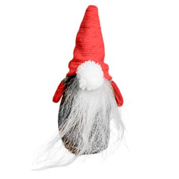 Декоративное изделие Прованс Гном зимний в колпаке 13см